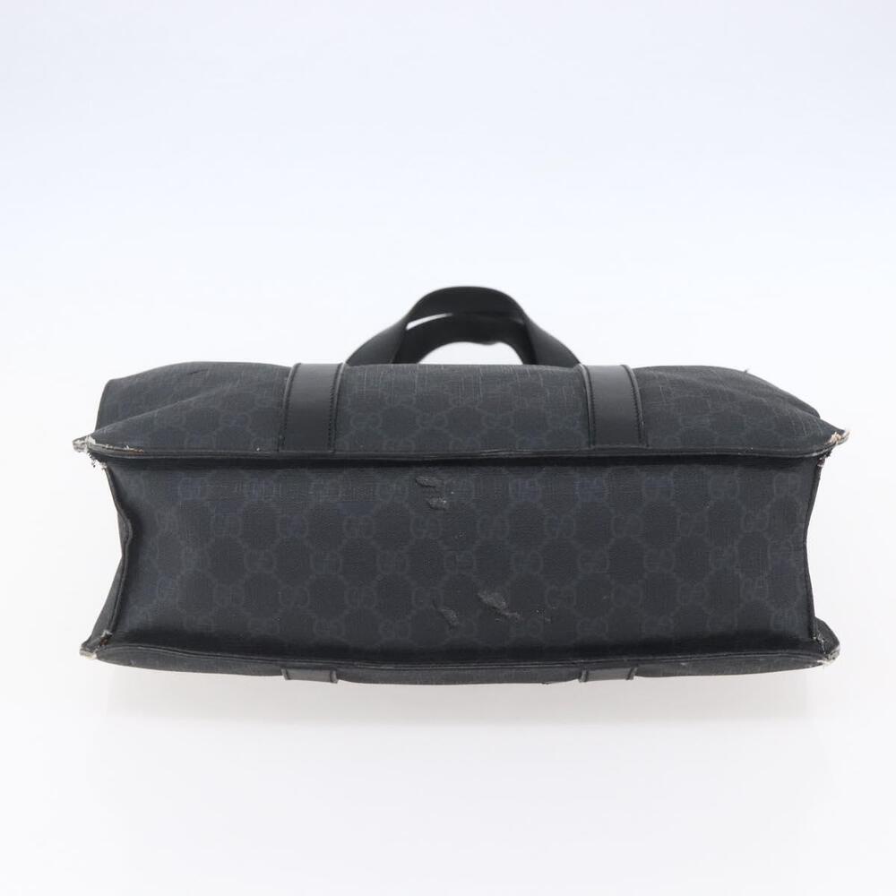 GUCCI GG Supreme Hand Bag PVC Black 322072 Auth ep12169 - Picture 5 of 16